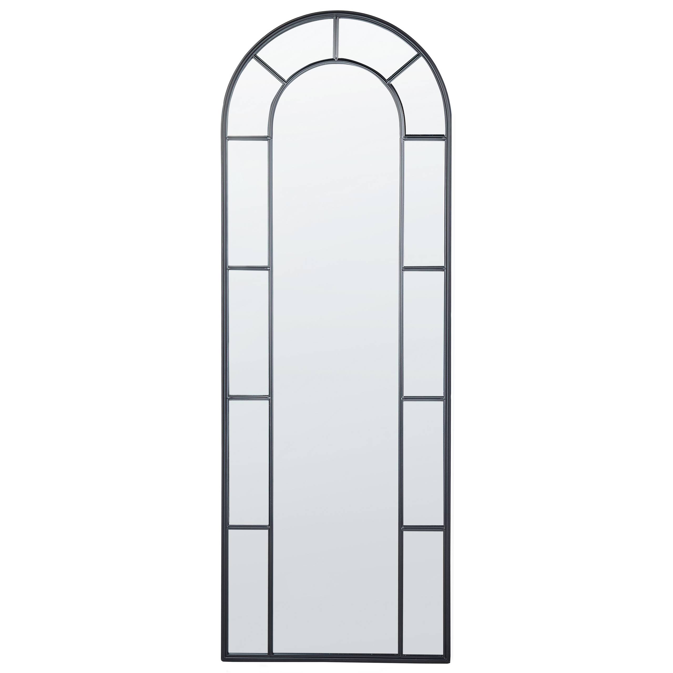 Beliani - Miroir Métal Noir CROSSES - 60x3x170- Beliani - Image 2
