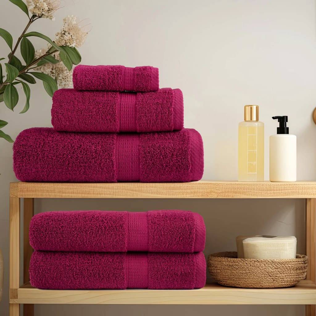Nappe / serviette coton rouge 30 x 30 cm - Prolenta premium p314.1 ...