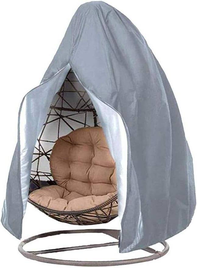 IntiMeg - Housse de chaise de jardin avec fermeture éclair - Housse de protection imperméable - Tissu Oxford avec doublure en PVC IntiMeg - Image 1