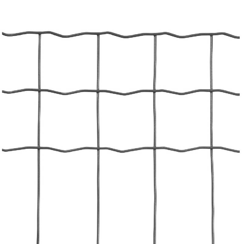 Grillage soudé en rouleau H1m20 x 20m fil 2.1mm maille 100x50 mm Gris anthracite - Easy Clôture - Imagen 2