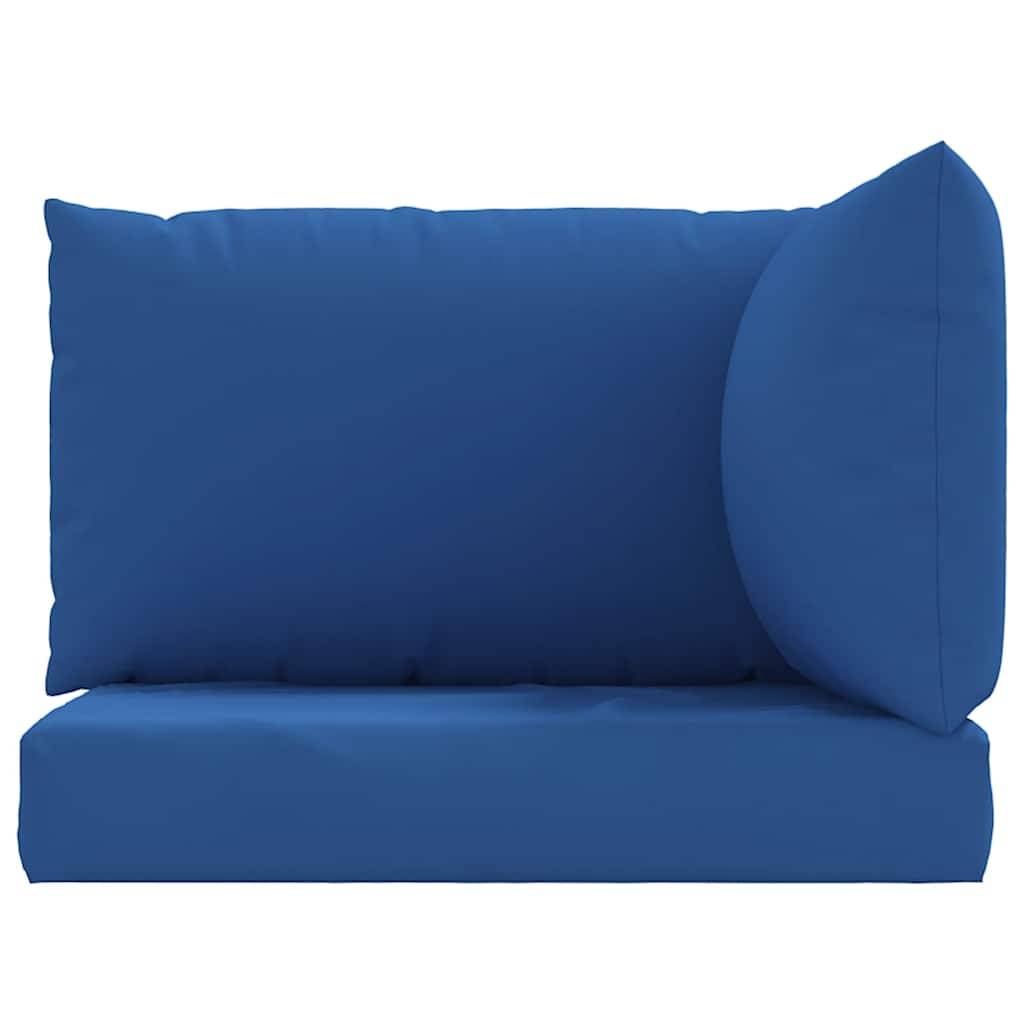 Coussins Palette Lot de 3 Tissu Oxford Confortable pour Salon de Jardin d'Extérieur Bleu – ComfortXL Outdoor Living - Image 4