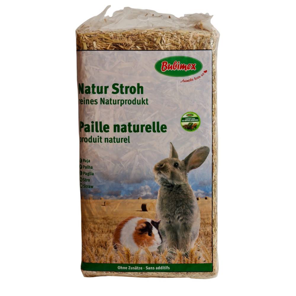 Bubimex - Paille naturelle pour rongeurs Bubimex, 30 L soit 1 kg - Image 2