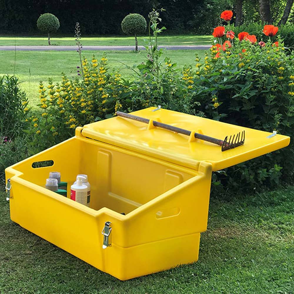 Coffre de jardin 100l avec grenouillères-plast'up rotomoulage - Imagen 2