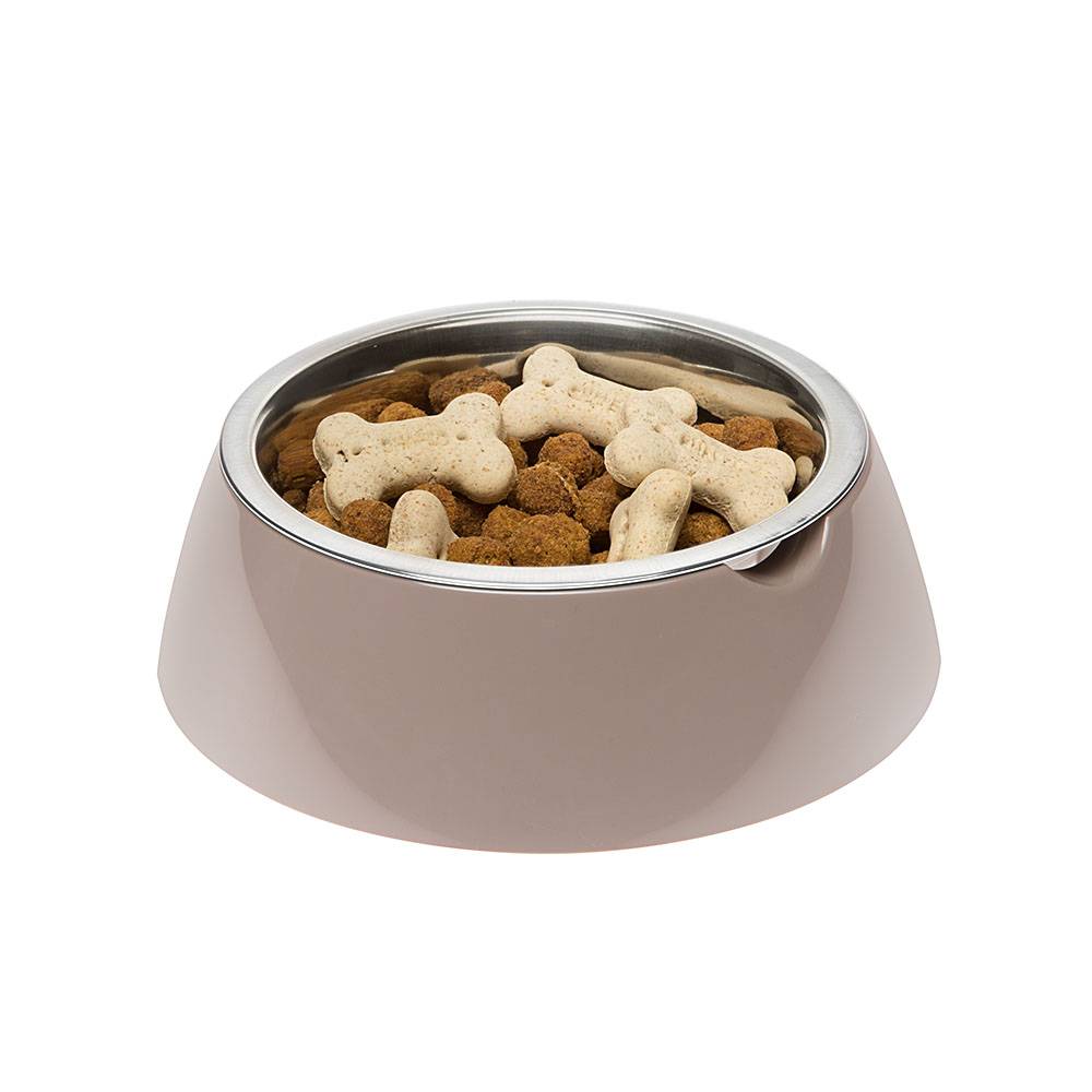 Ferplast - Ferplast Gamelle pour chien Gamelle pour chat Jolie - Gamelles pour eau et nourriture en acier inoxydable avec support en plastique, antidérapant, - Imagen 2