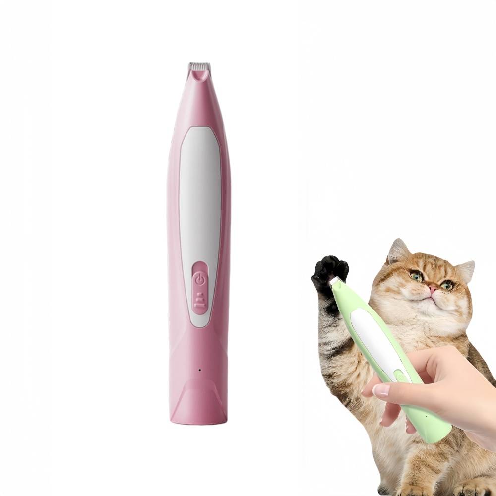 IntiMeg - Tondeuse pour pattes d'animaux avec lumière LED Rose IntiMeg - Image 1