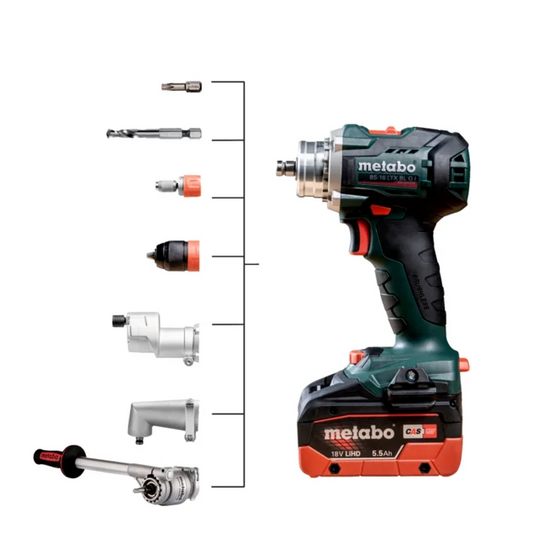 Metabo - Perceuse-visseuse sans fil BS 18 LTX BL Q I - 130 Nm, 18V - METABO - 602359650 - Image 3