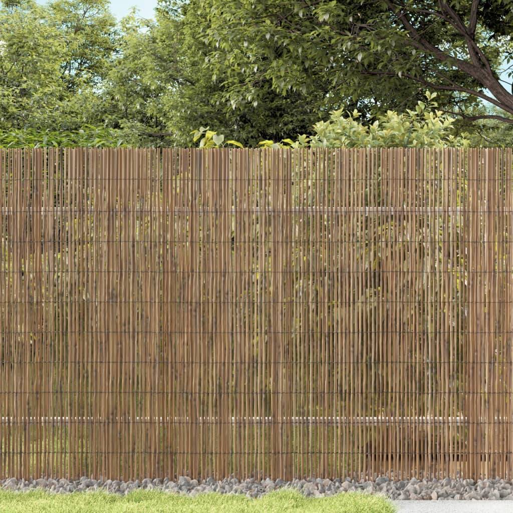 Clôture de jardin - Barrière de jardin 400x100 cm roseau rj535 - Image 2