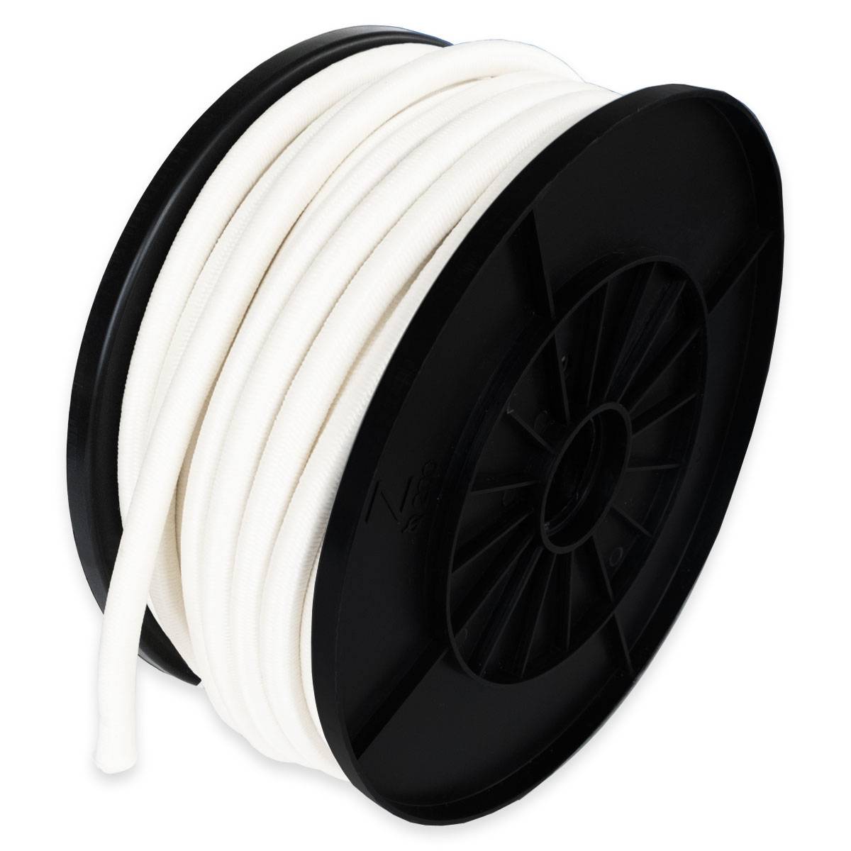 Sandow élastique Blanc 40 mètres 9SW - Qualité PRO - Tendeur pour bâche de diamètre 9 mm TECPLAST - Imagen 1