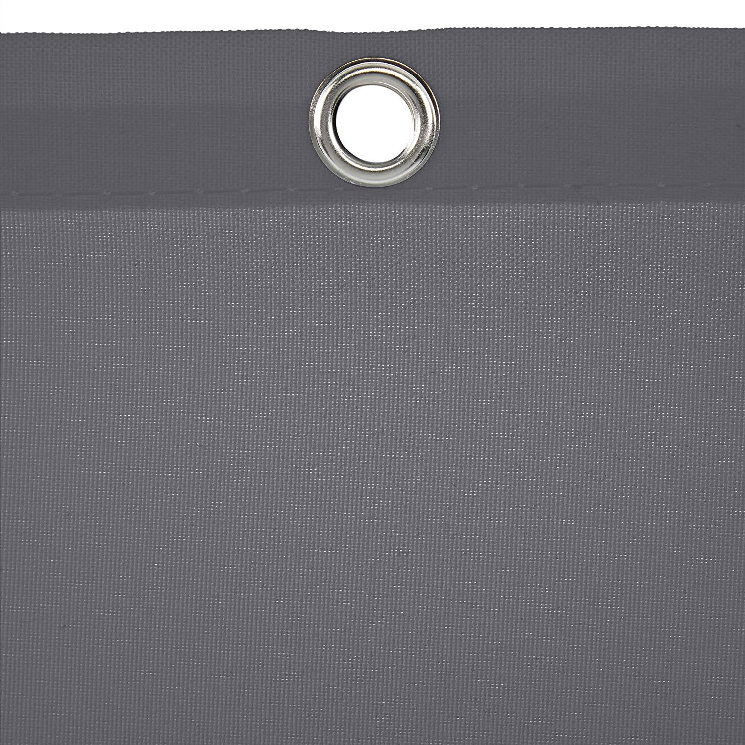 Helloshop26 - Voile d'ombrage rectangle 4 x 6 m gris - Imagen 4