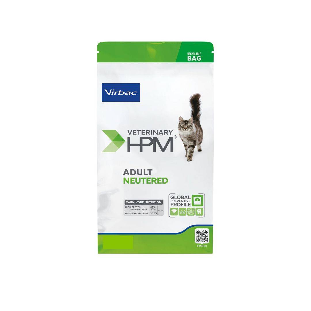 Virbac Neutered Cat Adulte Veterinary HPM Sac 12 kg - Image 1