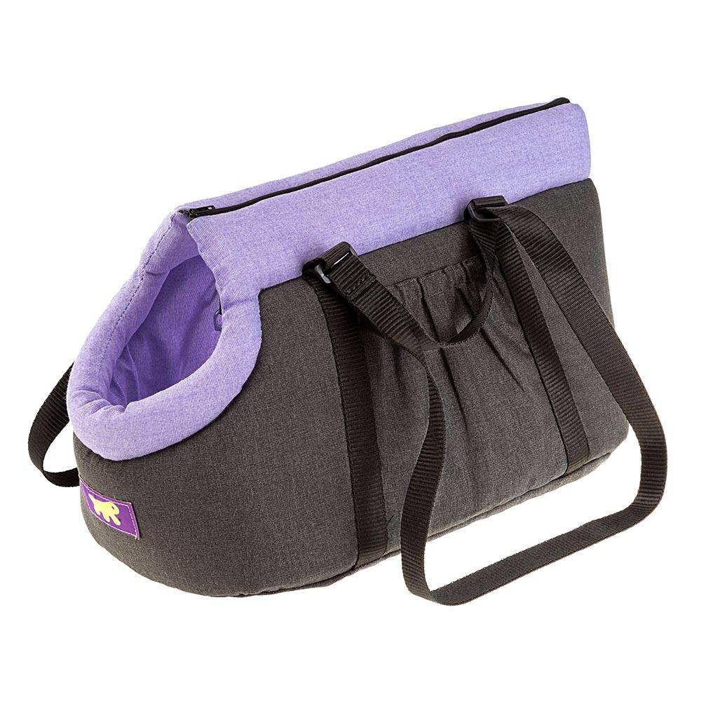 Ferplast - Ferplast Sac de Transport pour Chat BORSELLO, Sac Transport Chien, Caisse Transport Chien,Sangles réglables, Sangle de sécurité, Lavable, Max  8 Kg,
