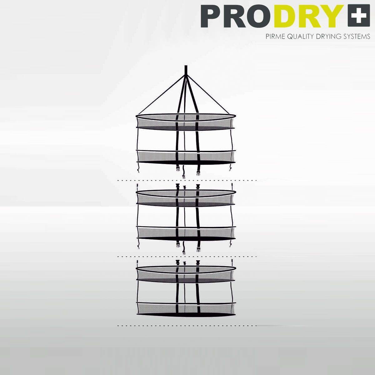 Séchoir PRODRY - 6 étages diamètre 75 cm - GARDEN HIGHPRO - Image 4