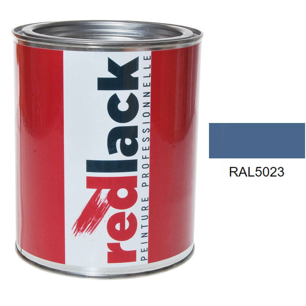 Peinture Bleu distant RAL 5023 Brillant multisupport 1L Redlack - Imagen 1