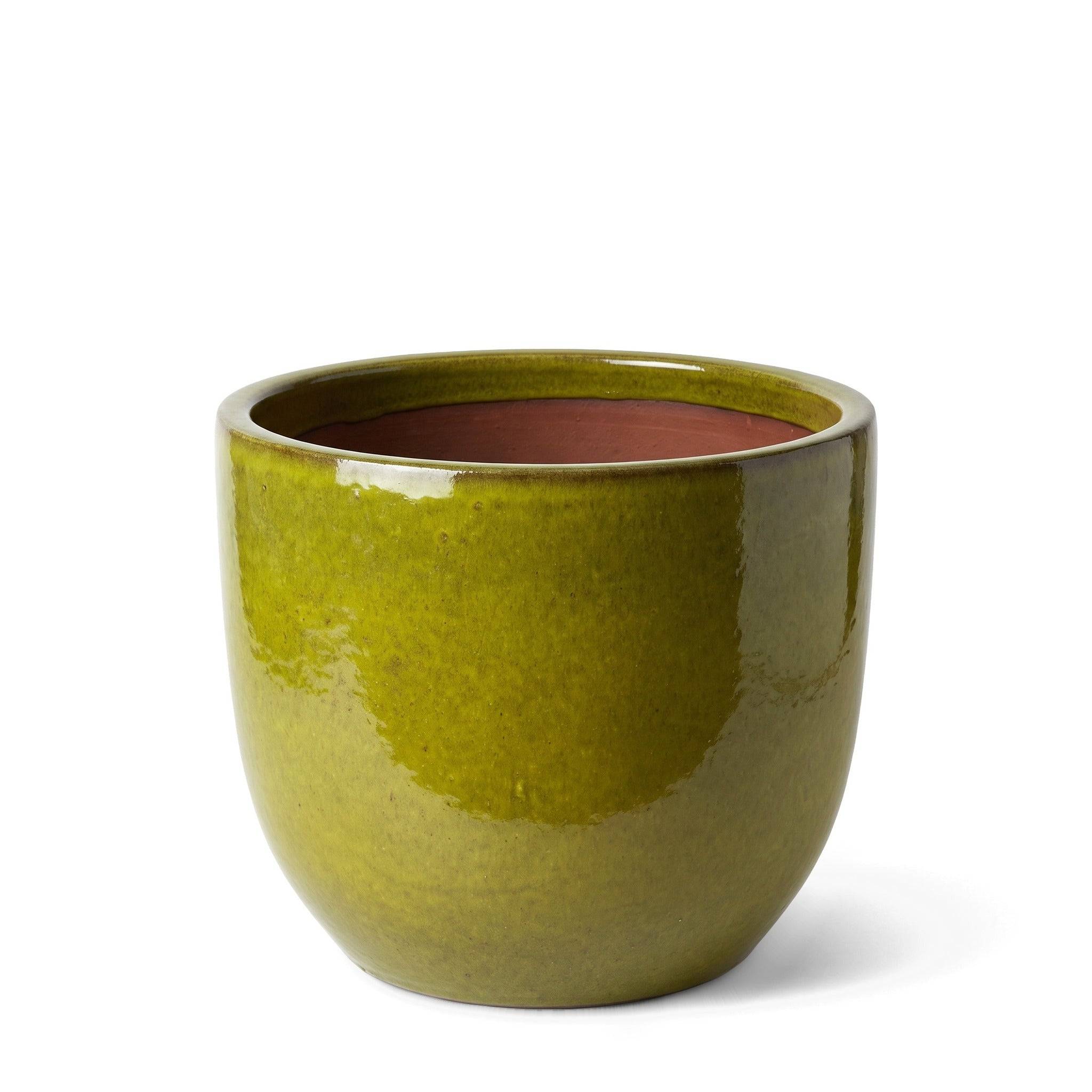 Provencelia - Pot LANCELOT 48x43cm vert tropical - Image 1