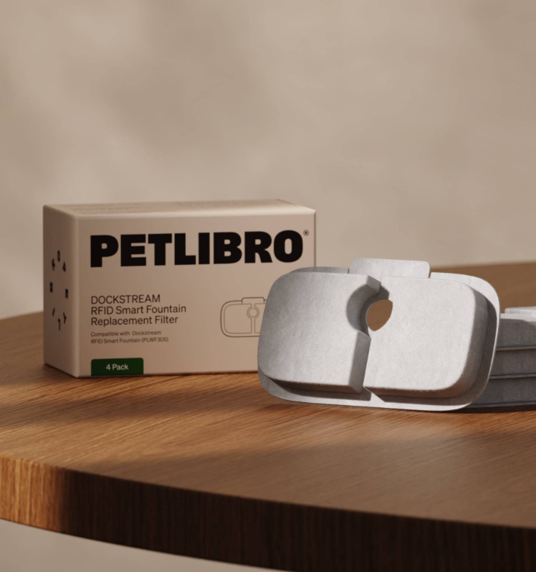 Filtre de rechange pour fontaine Dockstream RFID Petlibro - Image 1