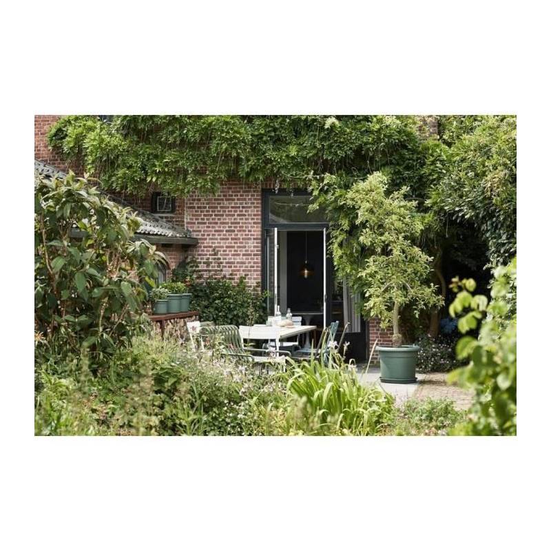 Elho - Pot De Fleurs Rond Green Basics - Plastique - ø40 - Leaf Green - Imagen 5