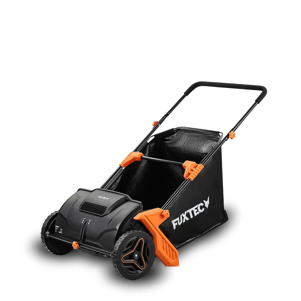 FUXTEC - Ramasseur de feuilles FUXTEC FX-LS52 manuel, bac 100 L, largeur 53 cm, 6,5 kg, poignées réglables, 2 roues - Image 1