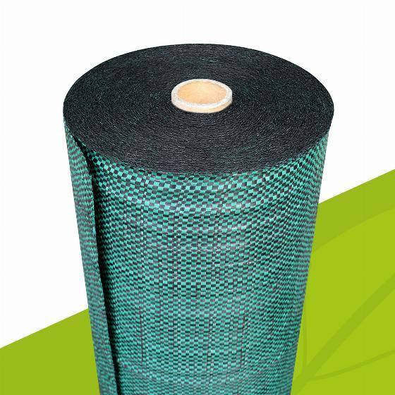 Jardiprotec - Toile de paillage 130g-m² contre les mauvaises herbes - 0,69x25m - Image 1