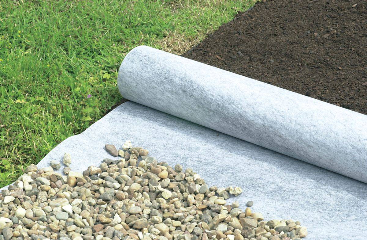Nortène - Fieltro en rollo "Geotex 100" para caminos y terrazas - 1 x 10 m Nortene - Imagen 1