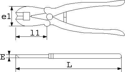 Pince coupante acier grande capacité SAM - 22720AN - Imagen 5