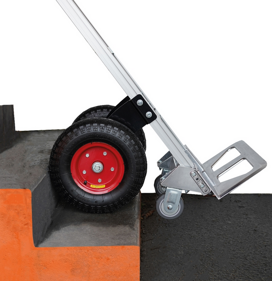 Diable aluminium STOCKMAN 250 kg - Roues tout-terrain - ST250R - Image 2