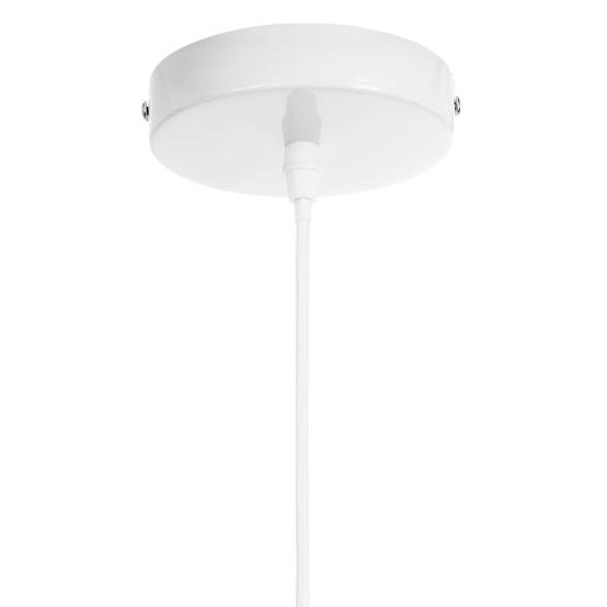 Beliani - Lampe suspension Métal Blanc LUNGA - 60x60x110- Beliani - Image 7