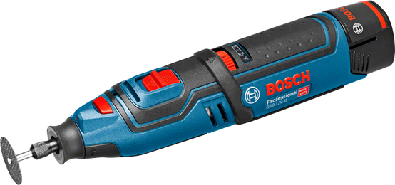 Bosch - Meuleuse droite BOSCH GRO 12V-35 - 2 batteries 12V 2.0Ah, chargeur, coffret - 06019C5001 - Image 1