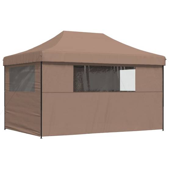 Pergola acier marron 440 x 292 x 315 cm - Prolenta premium p3114.5 - Image 4