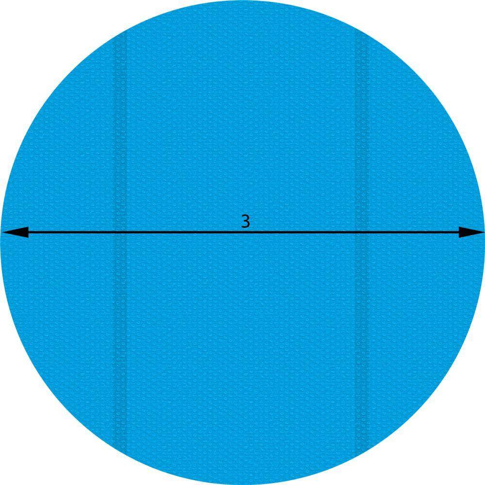 Helloshop26 - Bâche de piscine ronde Ø 300 cm bleu - Imagen 4