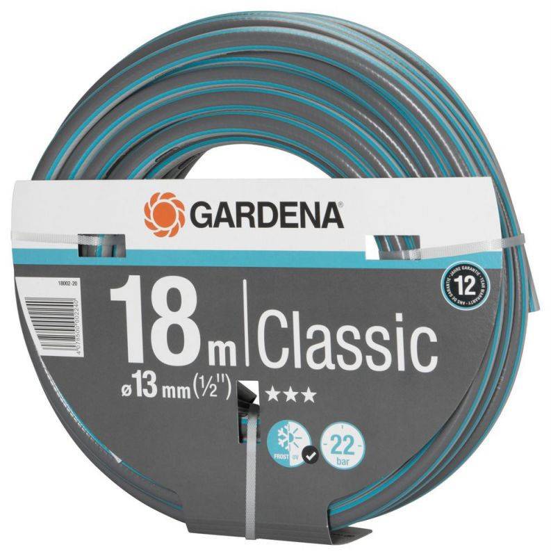 Gardena - Tuyau d'arrosage Classic 18 m X 13 mm | 18002-20 - Gardena