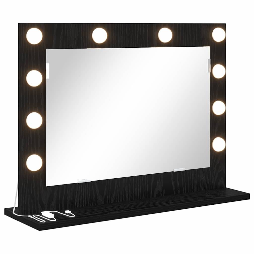 Maison Chic - Miroir de vanité Rectangulaire Chêne noir 60 x 45 x 18 cm Maison Chic - Image 1