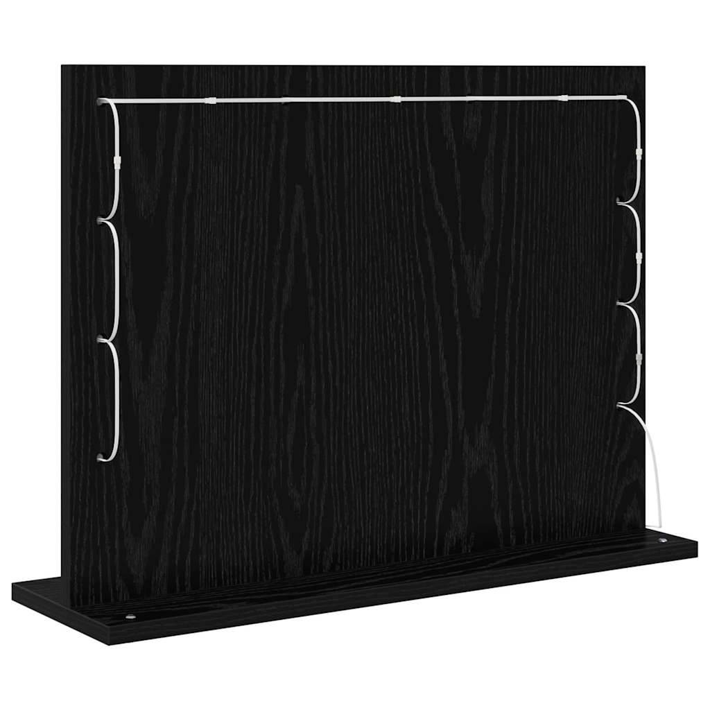 Maison Chic - Miroir de vanité Rectangulaire Chêne noir 60 x 45 x 18 cm Maison Chic - Image 6