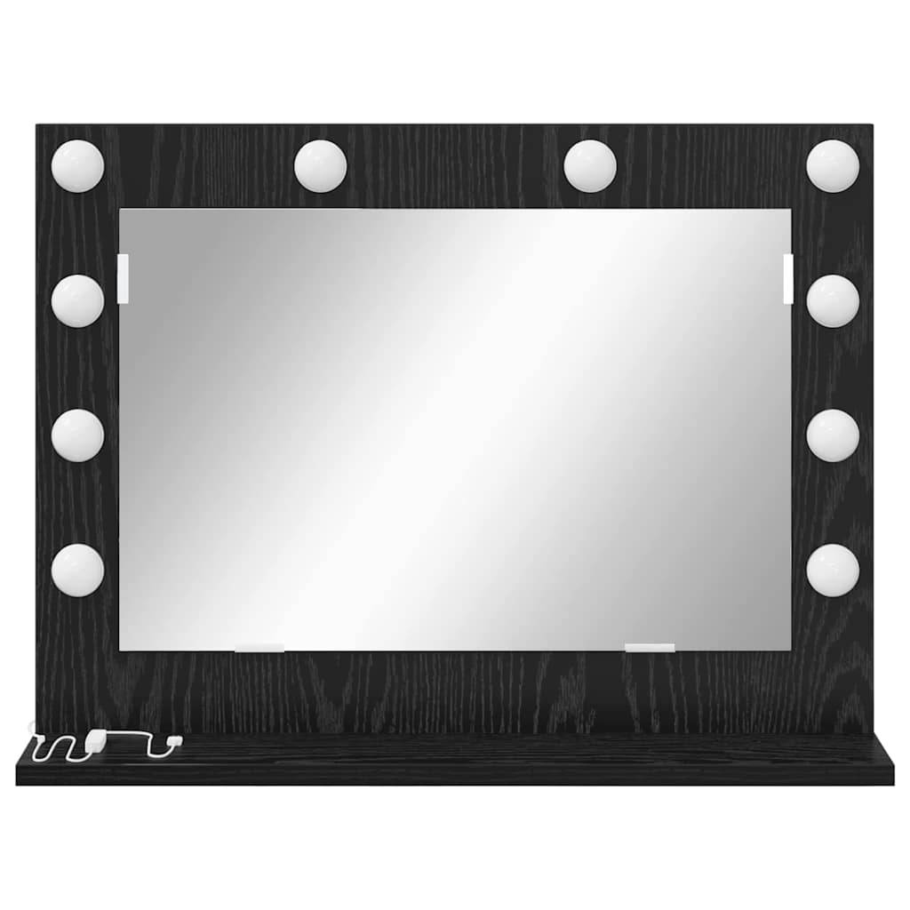 Maison Chic - Miroir de vanité Rectangulaire Chêne noir 60 x 45 x 18 cm Maison Chic - Image 4