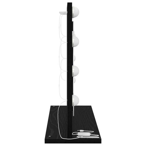 Maison Chic - Miroir de vanité Rectangulaire Chêne noir 60 x 45 x 18 cm Maison Chic - Image 5