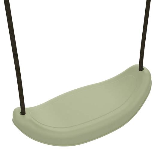 Station BARBOUZET 2 balançoires - vis-à-vis - toboggan - kit d'ancrage - bois FSC® h224 cm - Image 6