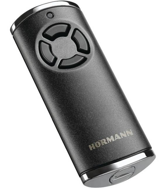 Télécommande / émetteur Hörmann HS 4BS noir mat ref. 4511724