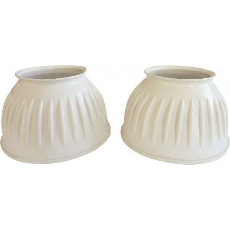 Norton - Cloches fermées Norton Soft striées - Blanc - XL