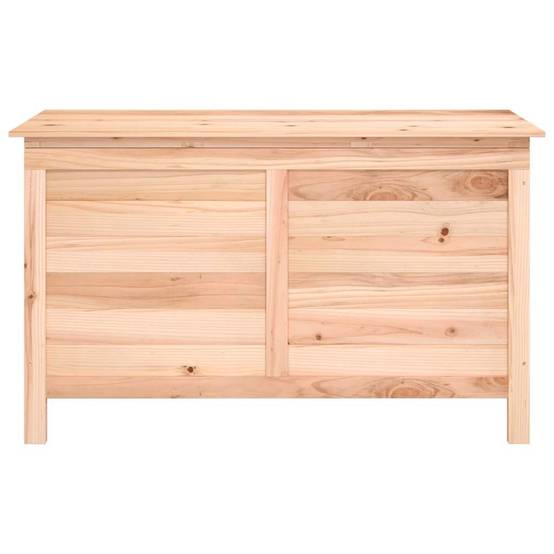 Coffre à coussins bois de sapin naturel 99 x 50 x 56.5 cm - PANGIVO - Image 4