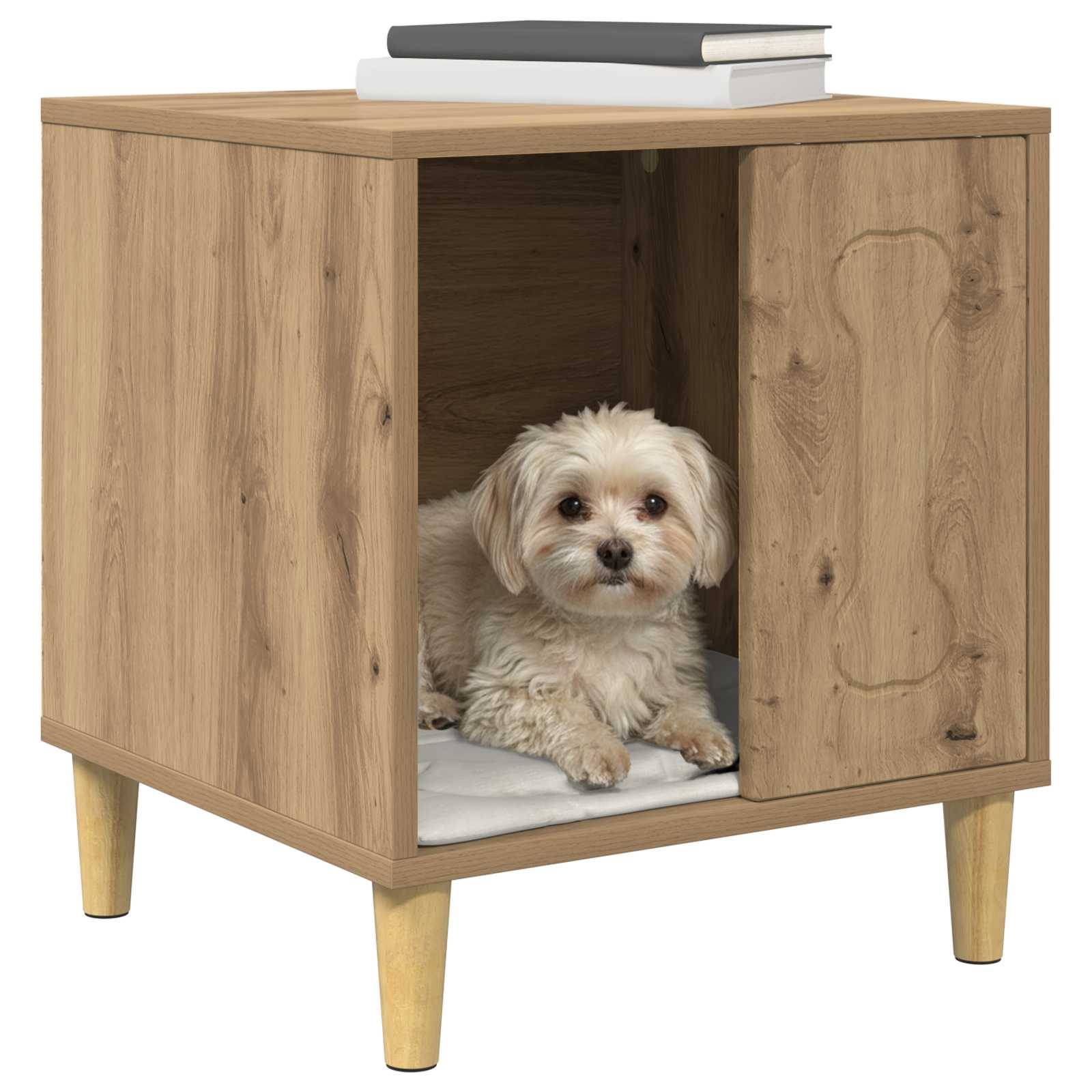 Niche plastique bois marron  44 x 42 x 49 cm  - Prolenta premium p335.2 - Image 3