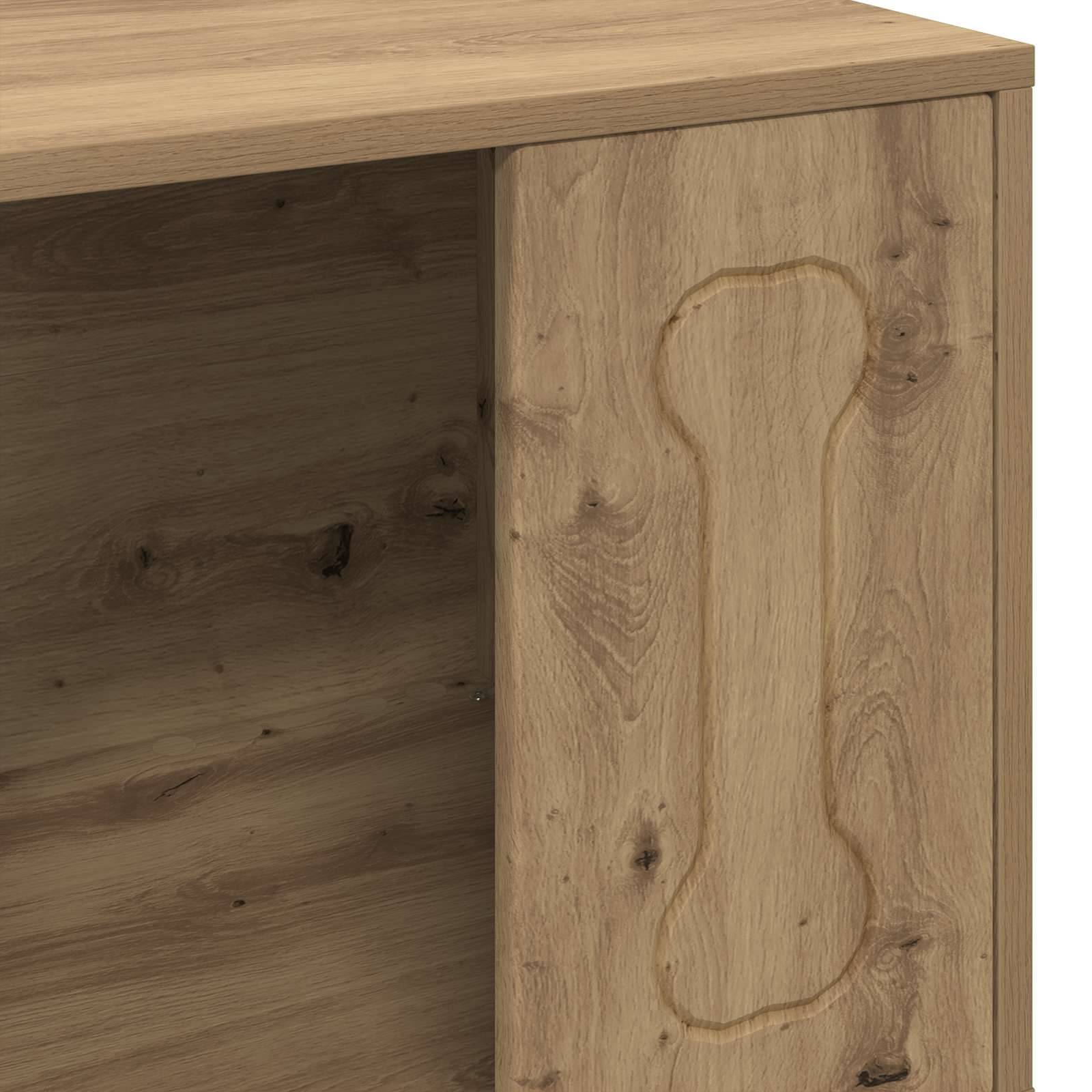 Niche plastique bois marron  44 x 42 x 49 cm  - Prolenta premium p335.2 - Image 8
