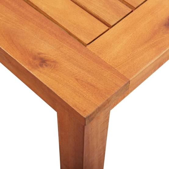 Grande Table de Jardin Rectangulaire en Bois d'Acacia Massif, 8-10 Personnes, 215x90 cm – ComfortXL Outdoor Living - Image 5