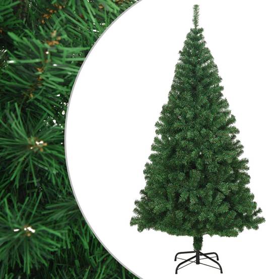 Vidaxl - Arbre de Noël artificiel avec branches épaisses vert 210 cm PVC vidaXL 321036 - Image 1