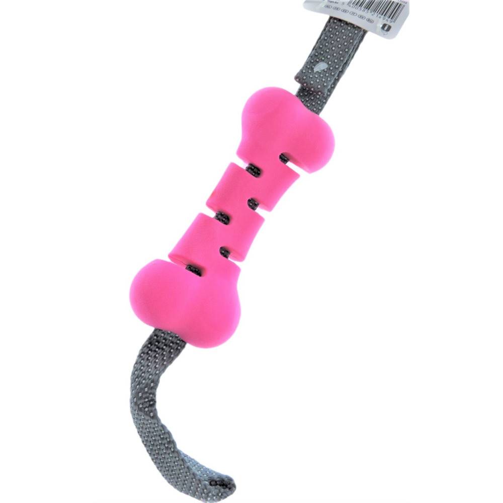 Animallparadise - jeux balle os avec poignées,  TPR, 15 cm, pour chien - Imagen 6