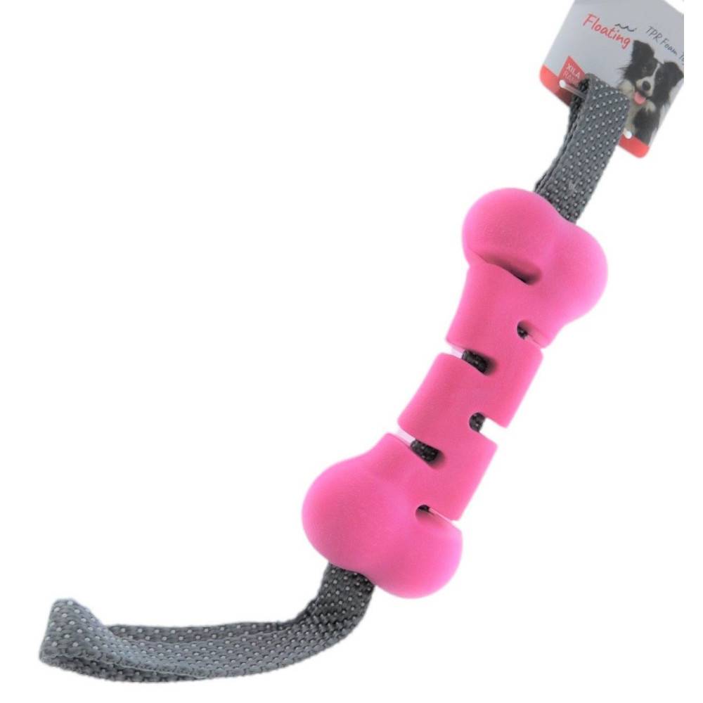 Animallparadise - jeux balle os avec poignées,  TPR, 15 cm, pour chien - Imagen 5