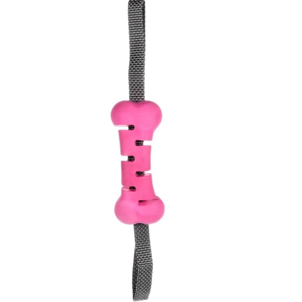 Animallparadise - jeux balle os avec poignées,  TPR, 15 cm, pour chien - Imagen 2