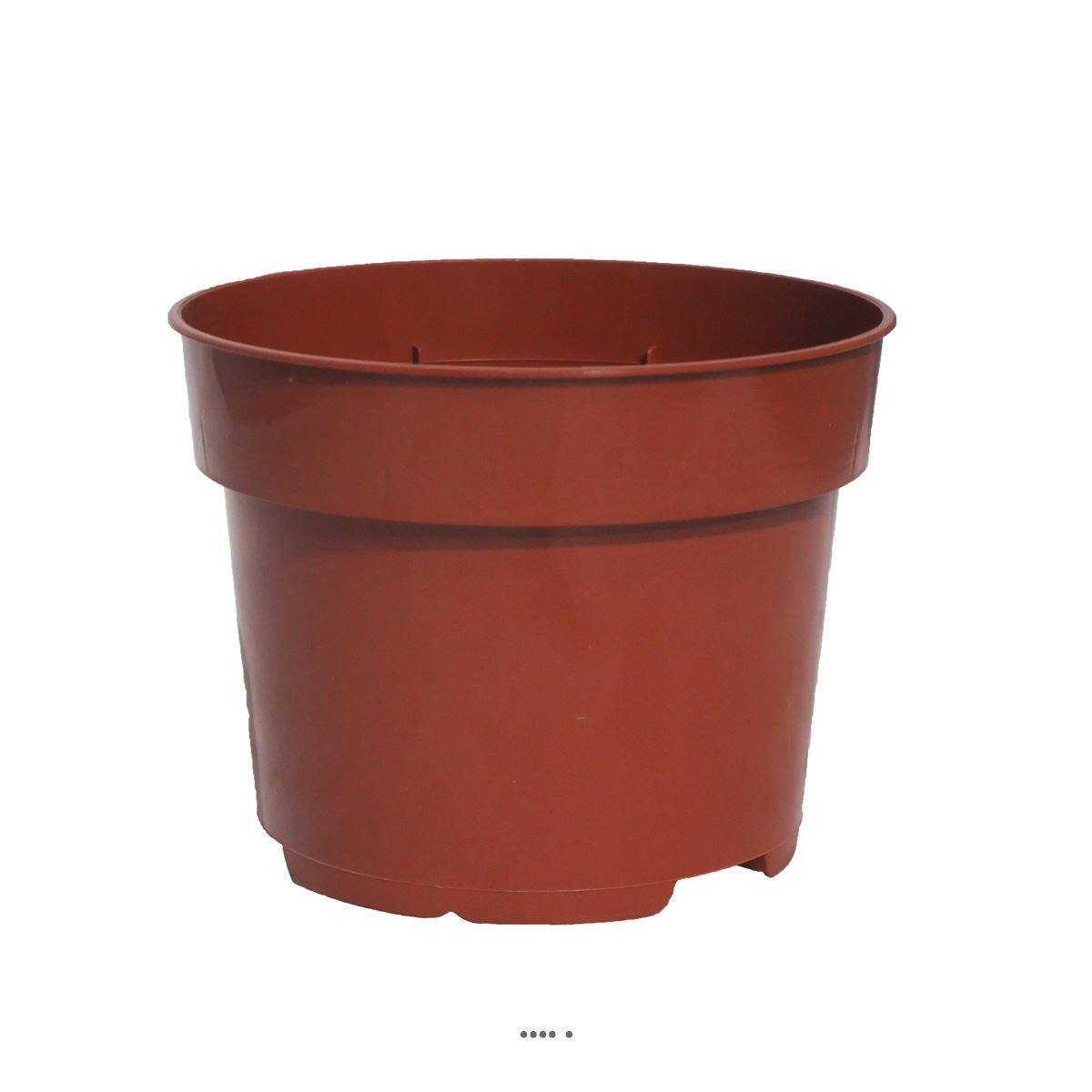 Artificielles - Pot conteneur Plastique Godet de plantation 9 cm Marron - dimlon: 9 cm - couleur: Marron - Imagen 1