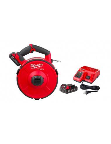 Tire fil isolé 18V 2Ah M18 FUEL FPFT-202 30m NC Set | 4933471954 - Milwaukee - Image 2