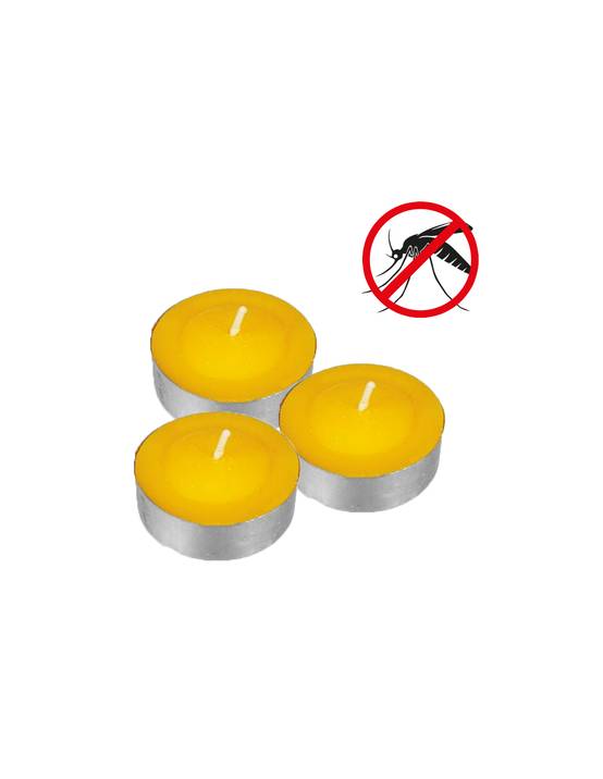 Bougies Citronnelle Chauffe-plat Répulsif Naturel Anti-moustiques - Citronella - Image 1
