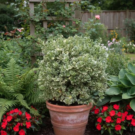 Fusain du Japon Bravo, Euonymus - Pot de 3L - 20/40 cm - Image 6