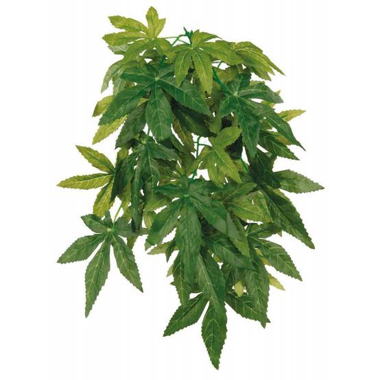 Trixie - Plante tissu à suspendre 30 cm, avec ventouse, Abutilon, pour reptile ou amphibien - Image 1
